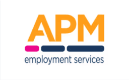 APM employment services logo