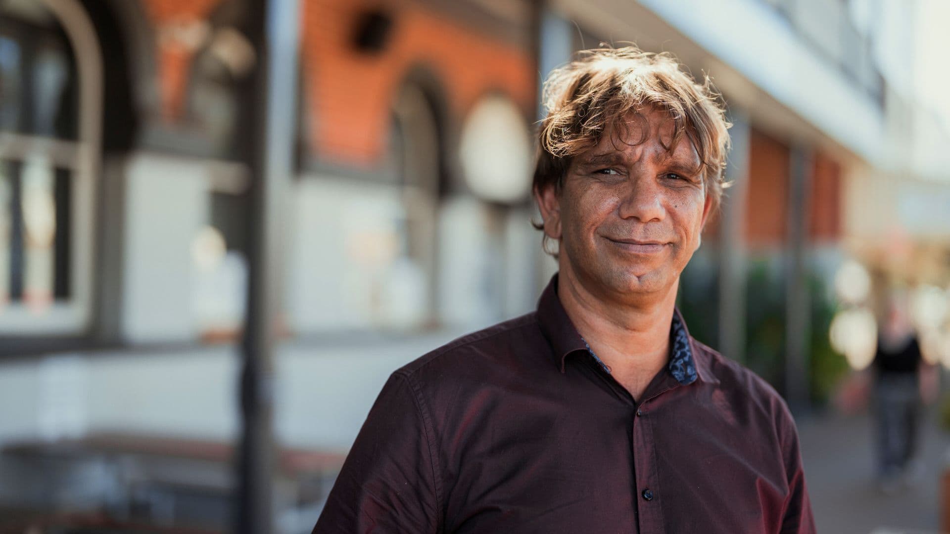 Jamie is a First Nations NDIS participant with a vision impairment supported by APM Communities