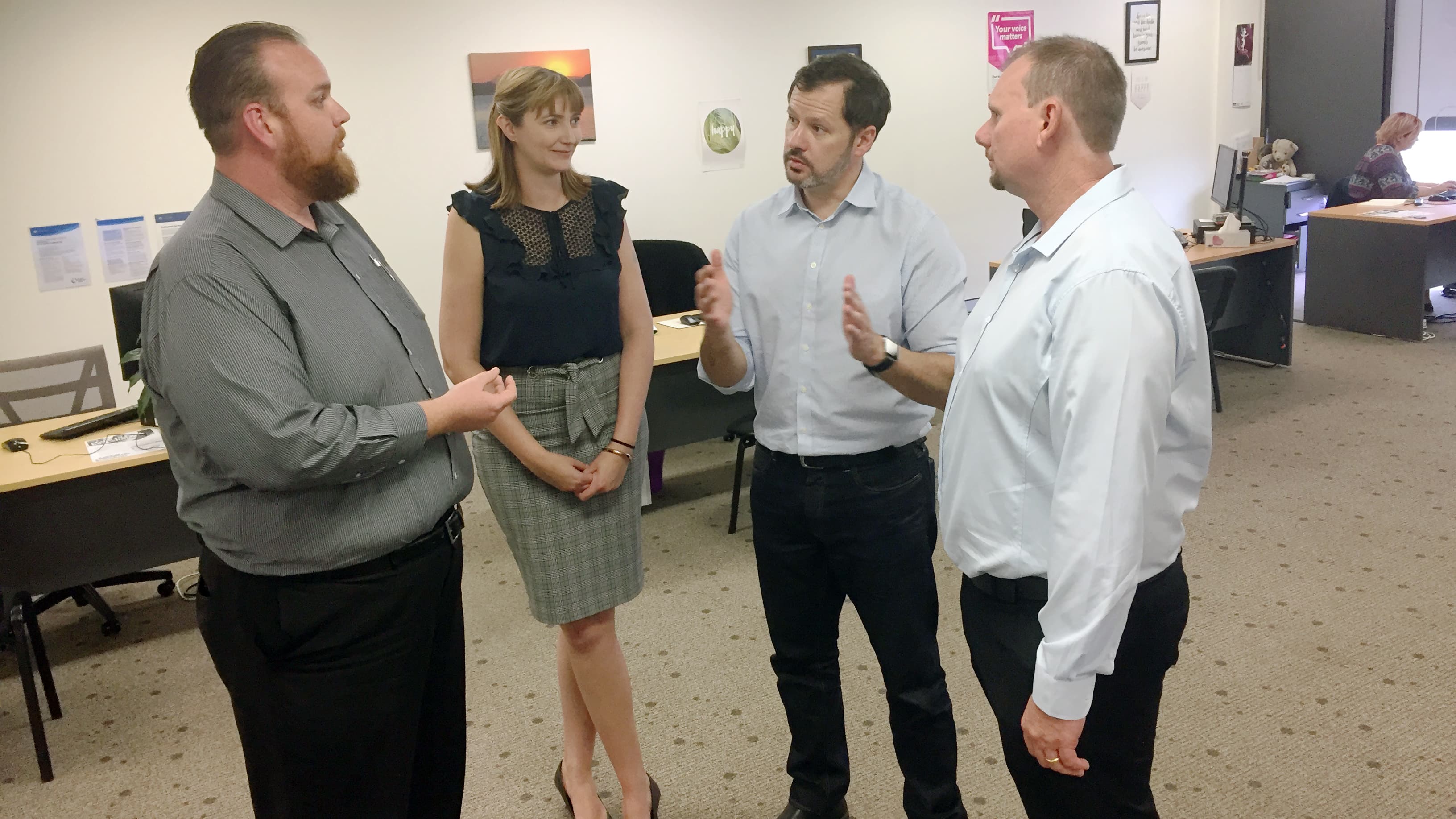 Rockhampton team share insights with aspiring local leaders