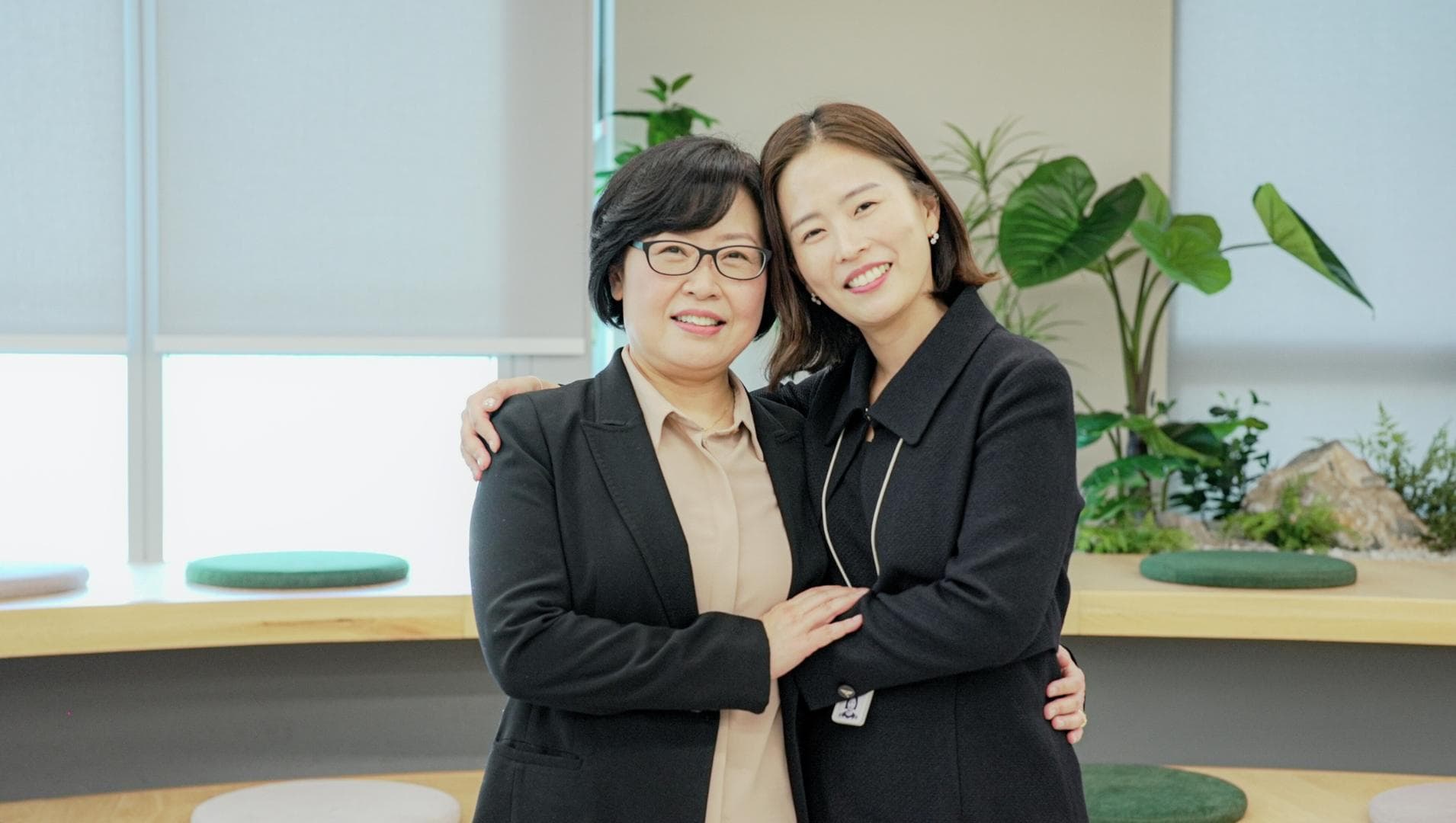 Ingeus Korea consultant Meeae Kim with Aejung
