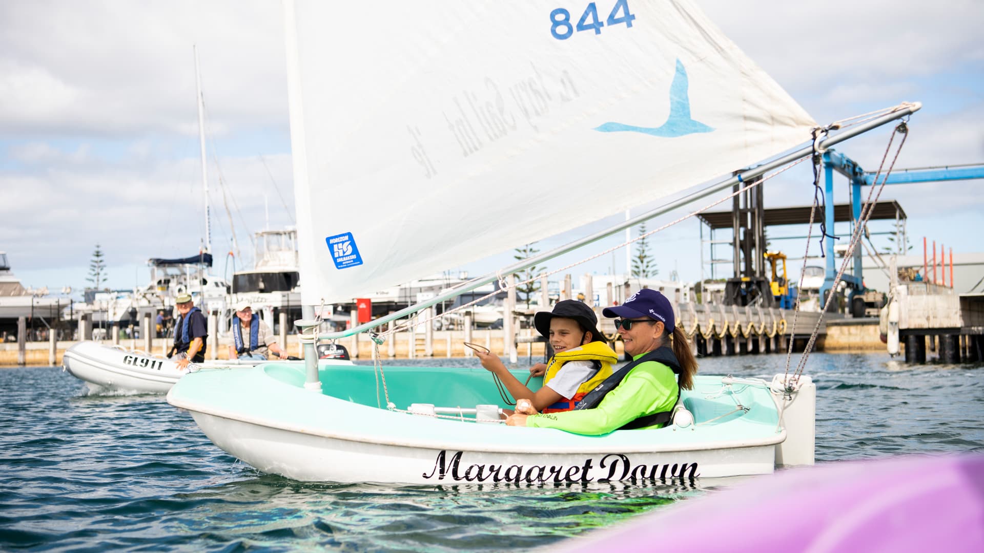 Community sailing program shares thrill of the ocean