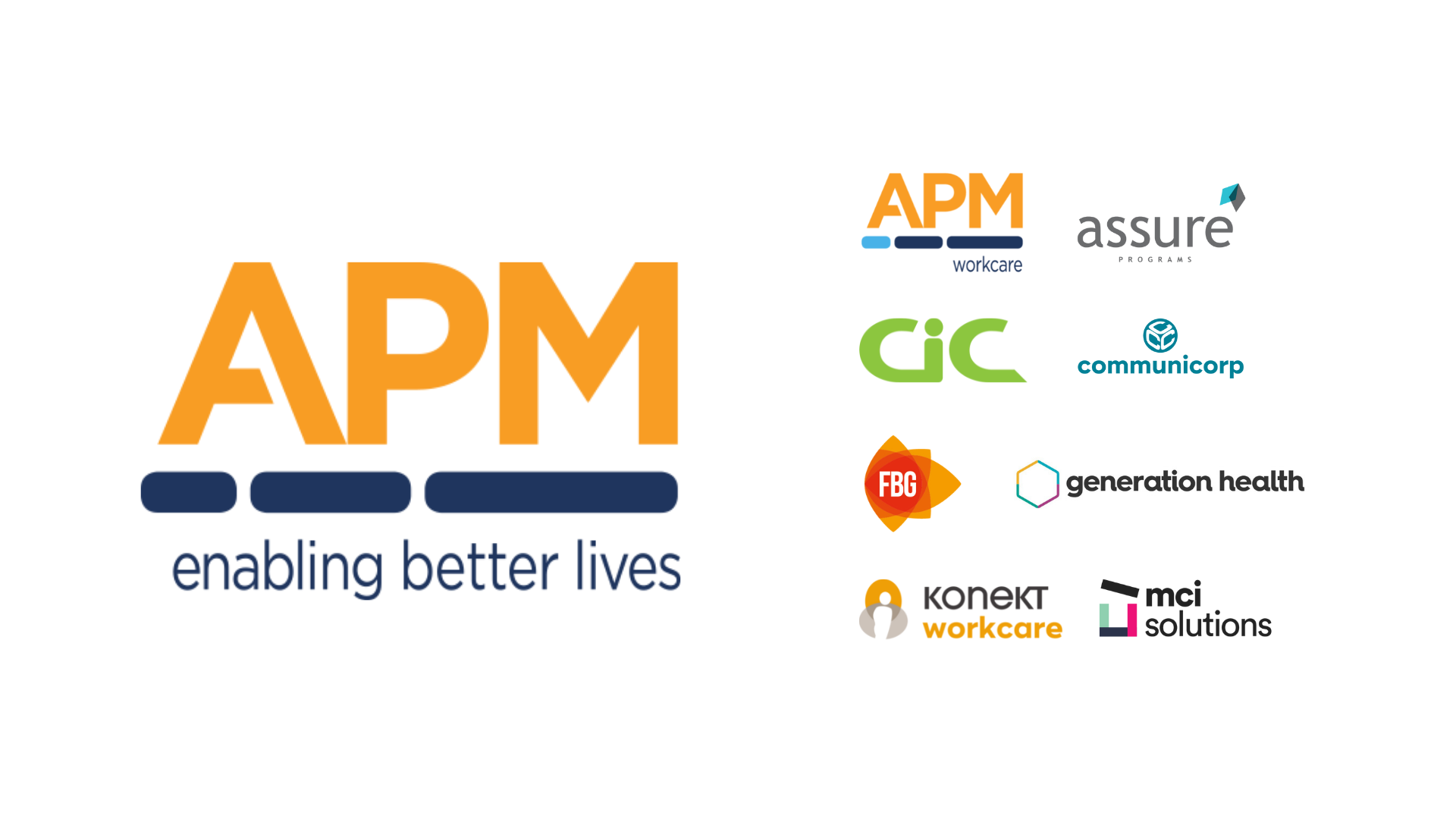 APM health logos