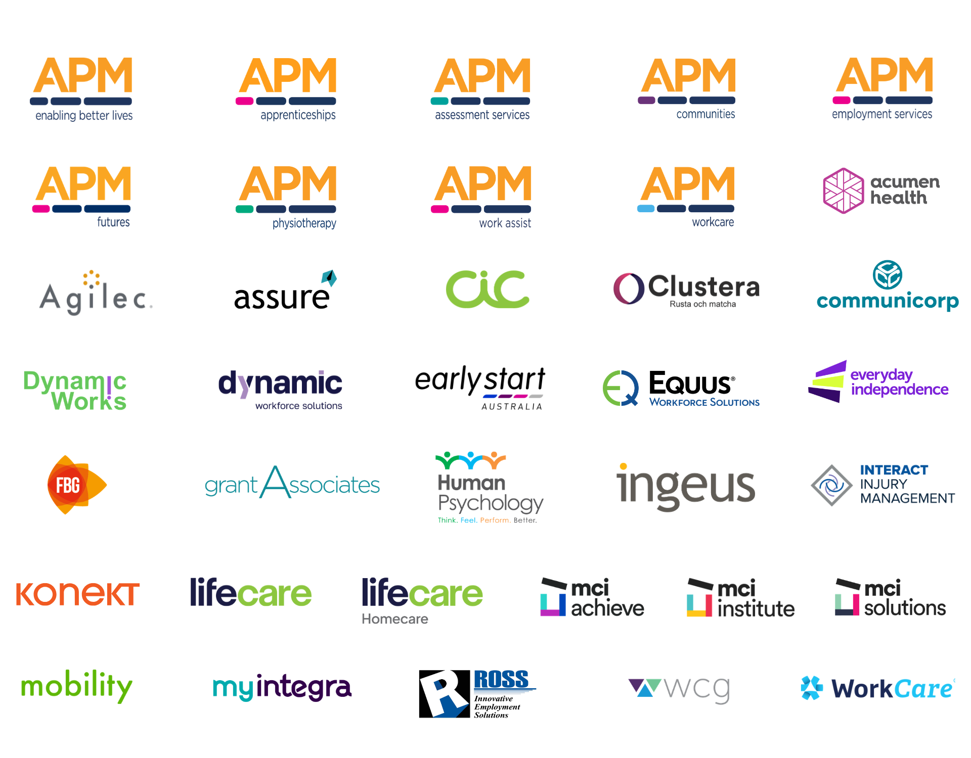 APM Group brands around the world