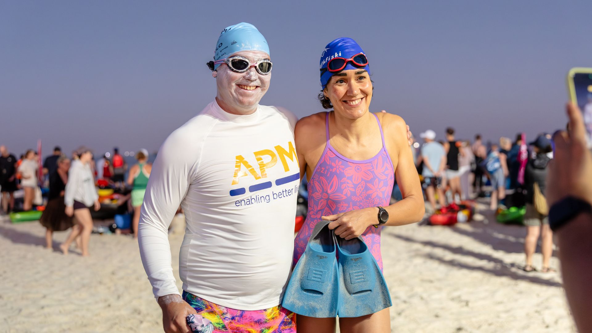 Jeremy McClure is legally blind, but he hasn’t let that stop him from achieving ocean-swimming feats no one else has.