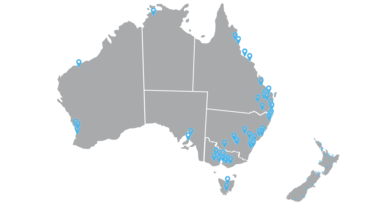 APM WorkCare locations map