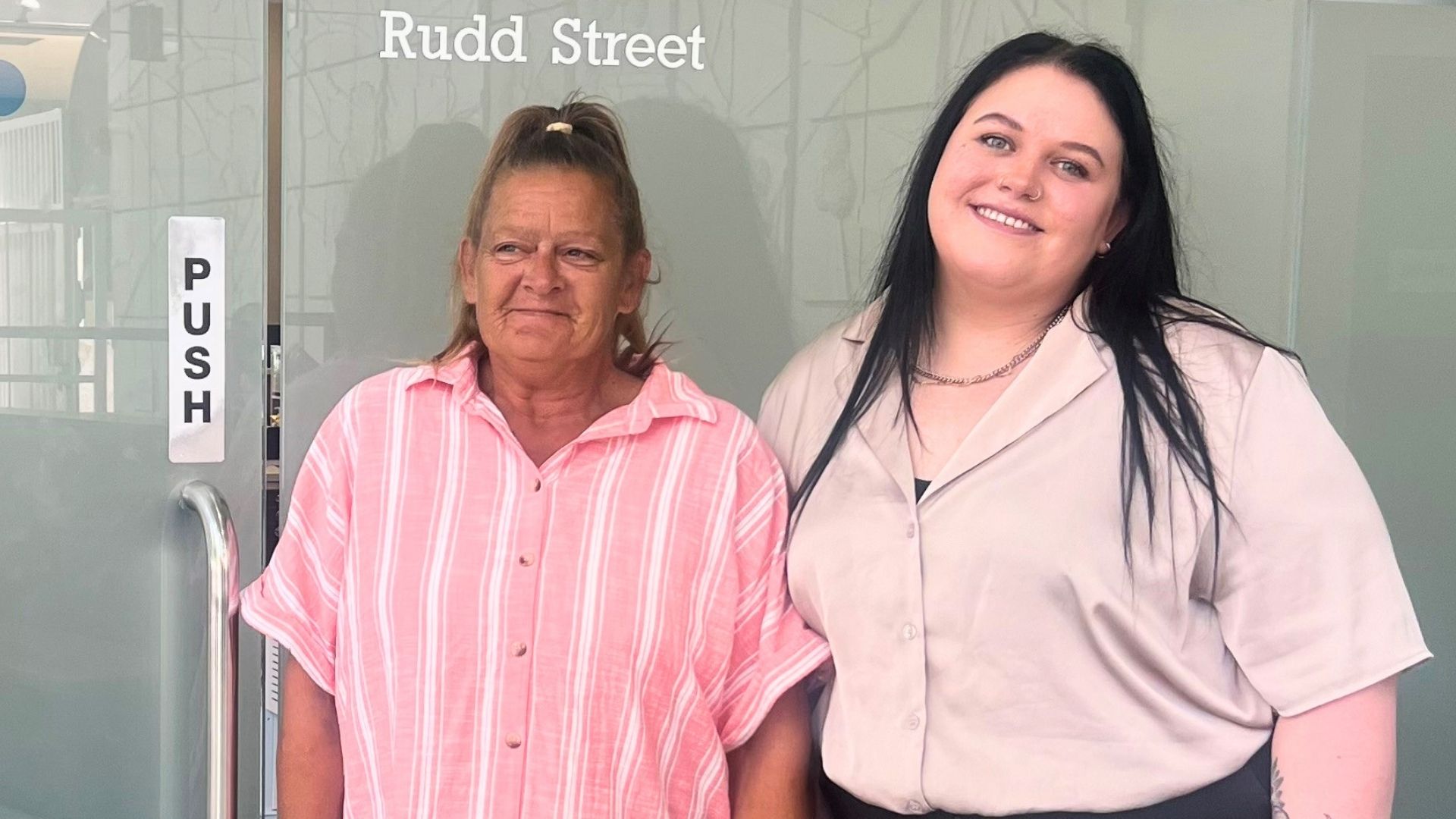 Renate with APM consultant Courtney